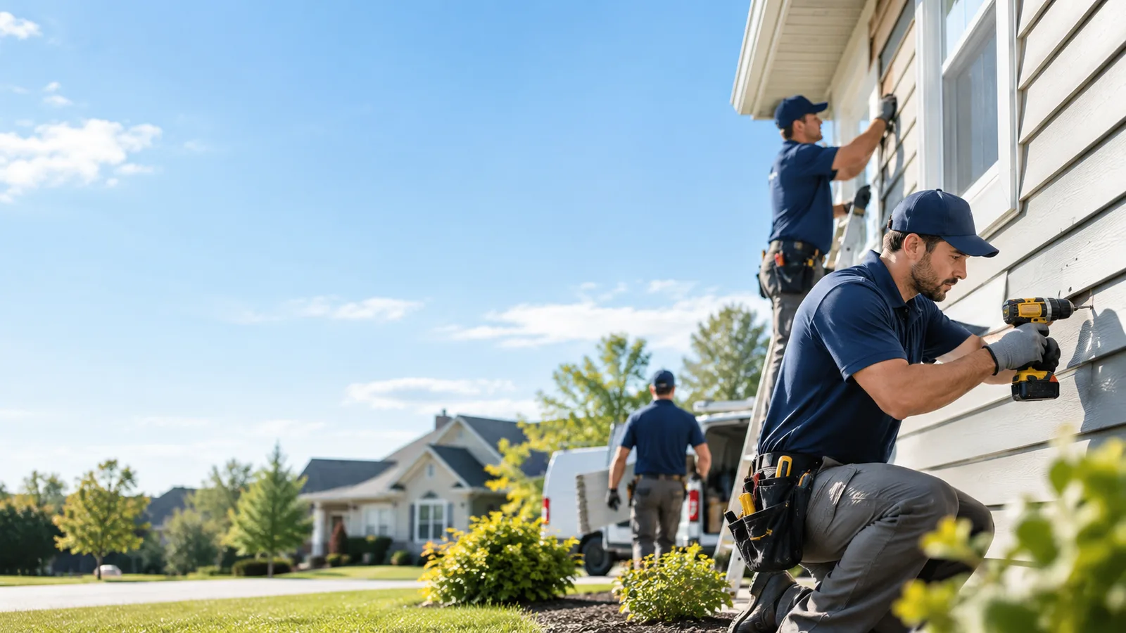 Siding Repair Vs Replacement in Wells, MI